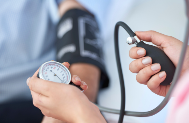Monitor blood pressure for heart health